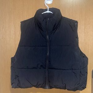 Black Puffer Vest (H&M)